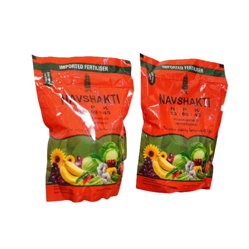 Navashakti Foliar Spray NPK 14:00:45 (1kg) Navashakti Foliar Spray NPK 14:00:45 (1kg)