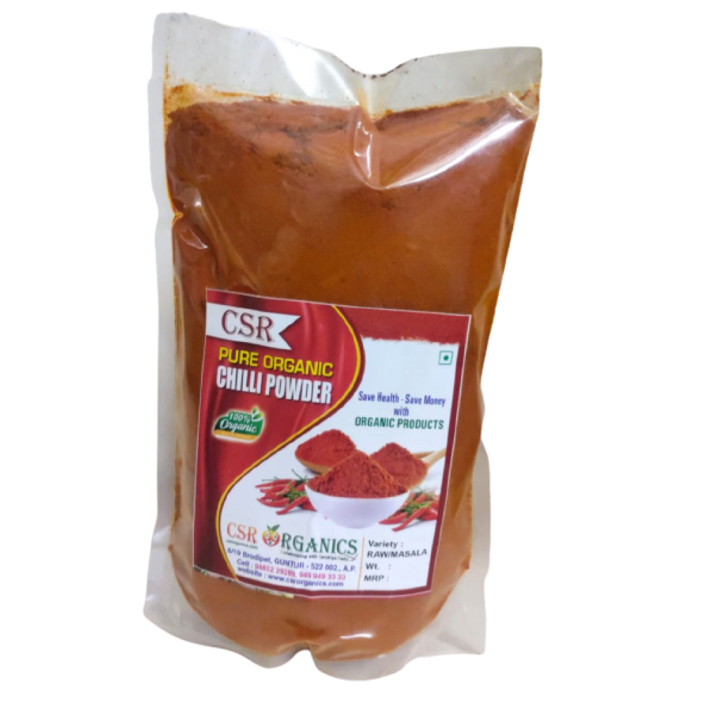 Organic Andra Chilli Powder