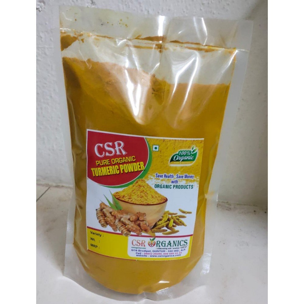 Organic Turmeric Powder(5.6% Curcumin) by CSR ORGANICS (100gms) Organic Turmeric Powder(5.6% Curcumin) by CSR ORGANICS (100gms)