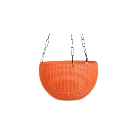 Round Home Garden Hanging Basket Planter For Indoor Outdoor Round Home Garden Hanging Basket Planter For Indoor Outdoor