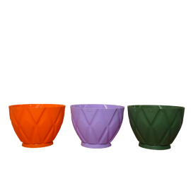 Designer Hanging Pots With Chains For Home / Terrace Gardens