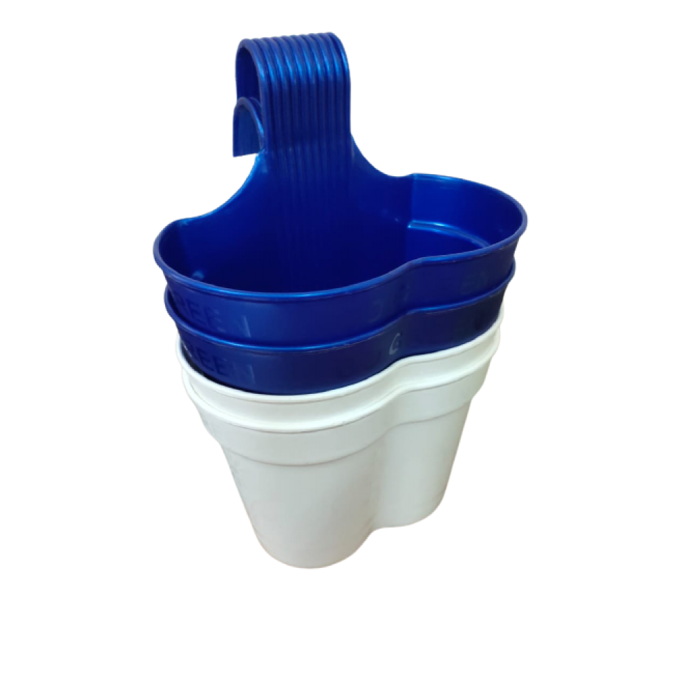 Side Hook Hanging Type 2 Planter / Flower Pot Indoor/Outdoor