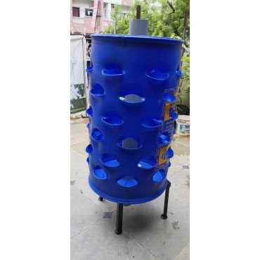 Big Garden Barrel Drum For 40+ Plants